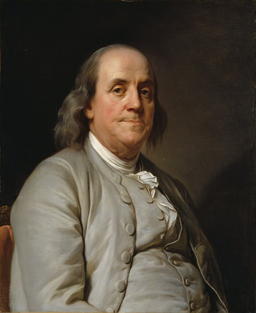 Portrait of Ben Franklin